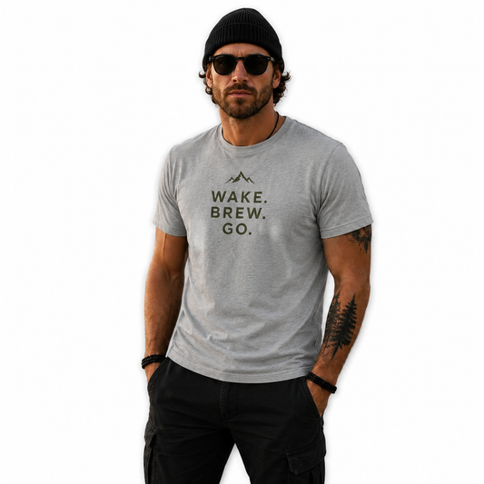 COFFEE GO T Shirt - Unisex | Organic Cotten